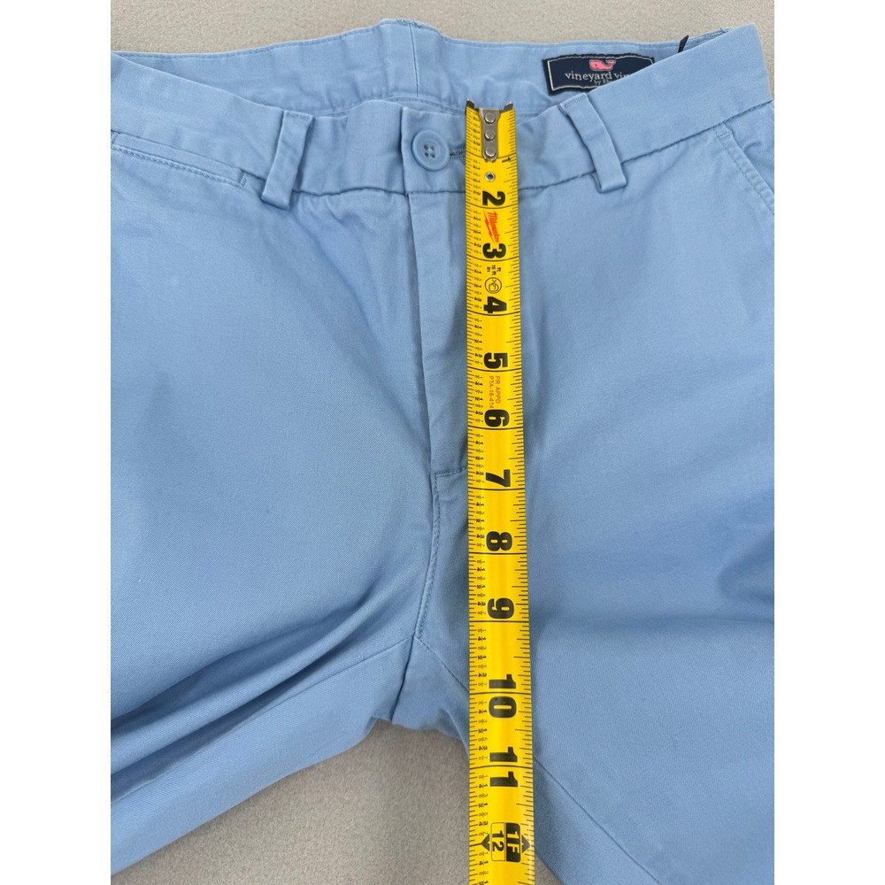 Vineyard Vines Mens Slim Fit Chino Pants Light Blue Cotton Stretch 28x32 Preppy - Picture 8 of 11